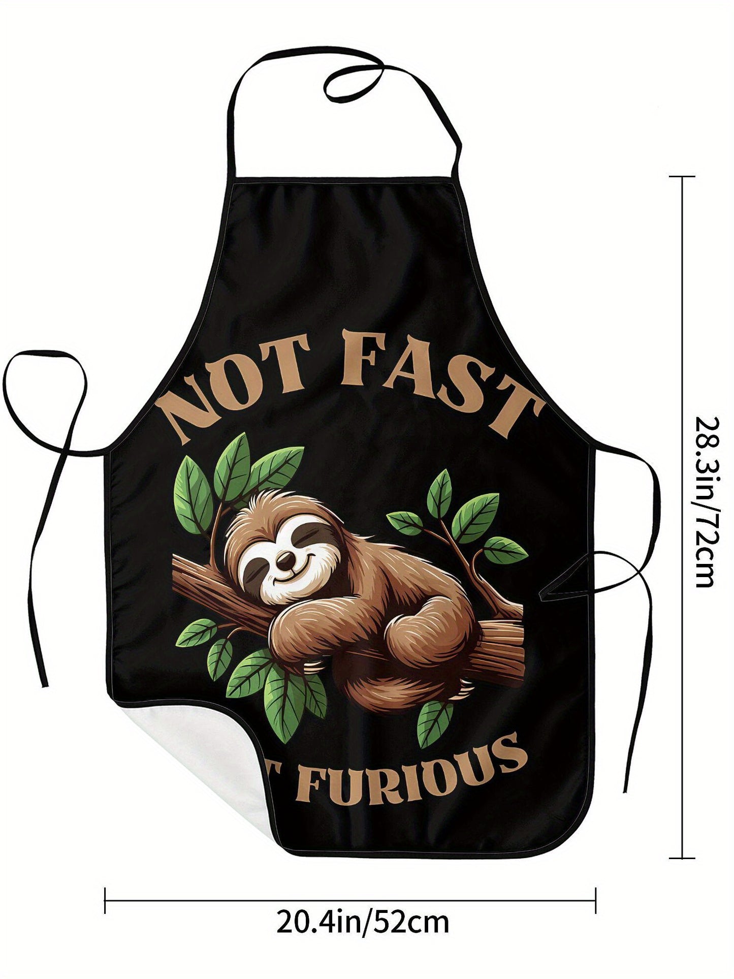 Not Fast Not Furious Apron