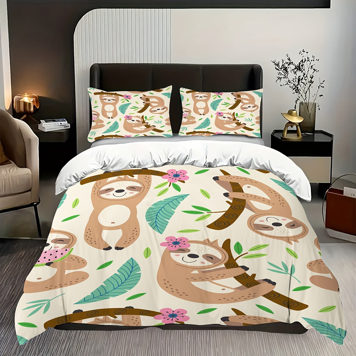 Sloth Duvet Cover Set