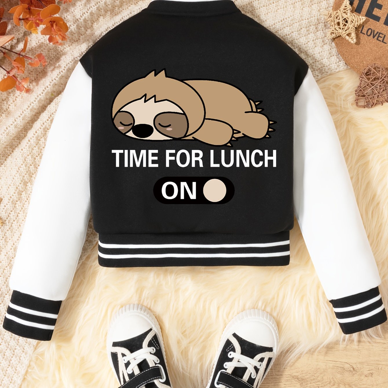 Time For Lunch Sloth Jacket