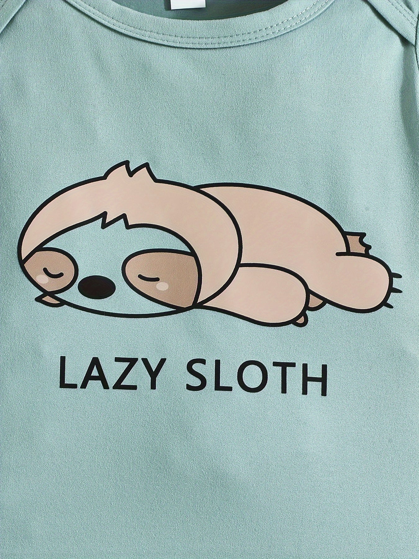 2 Piece Set Lazy Sloth Outfits with Matching Hats