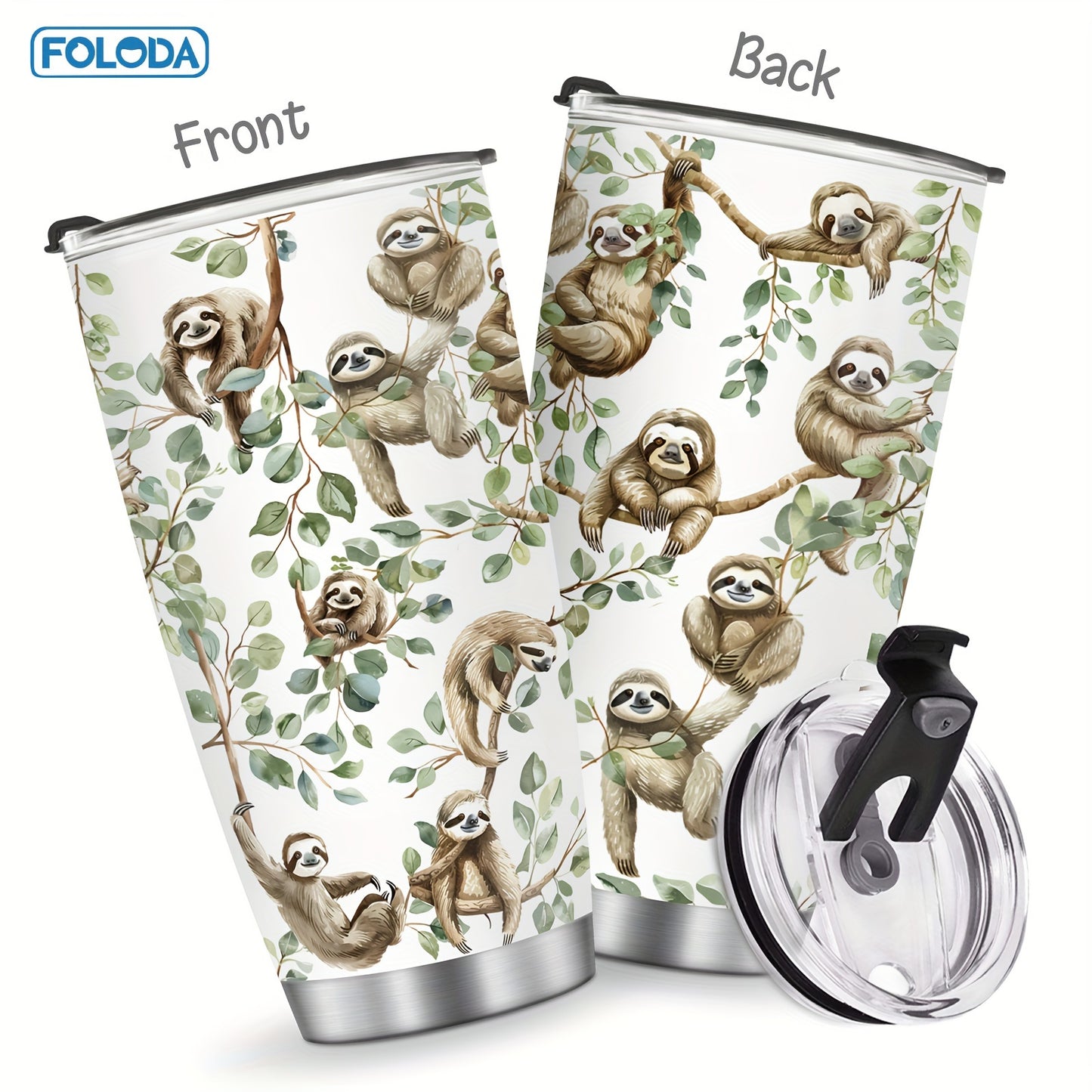 Sloth on a branch Tumbler