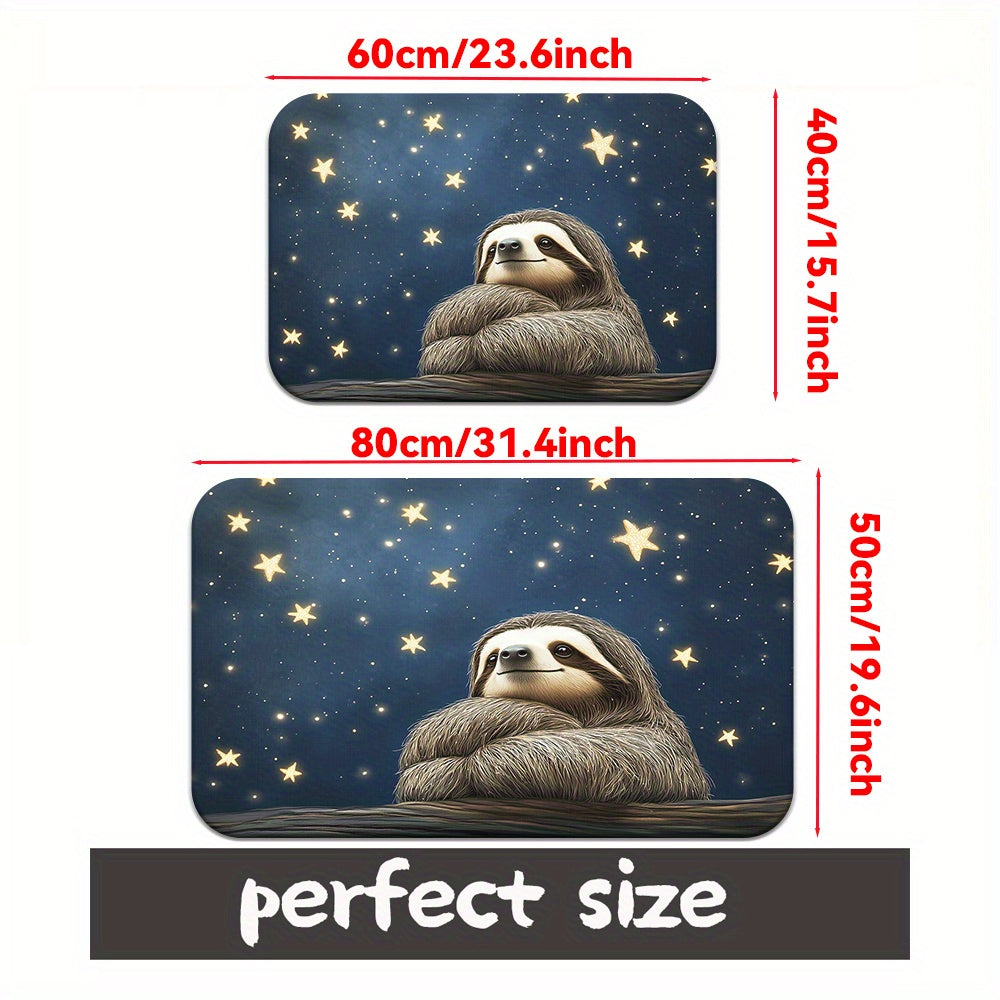 Sloth & Stars Doormat