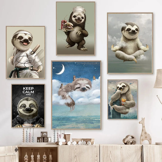 Sloth Posters