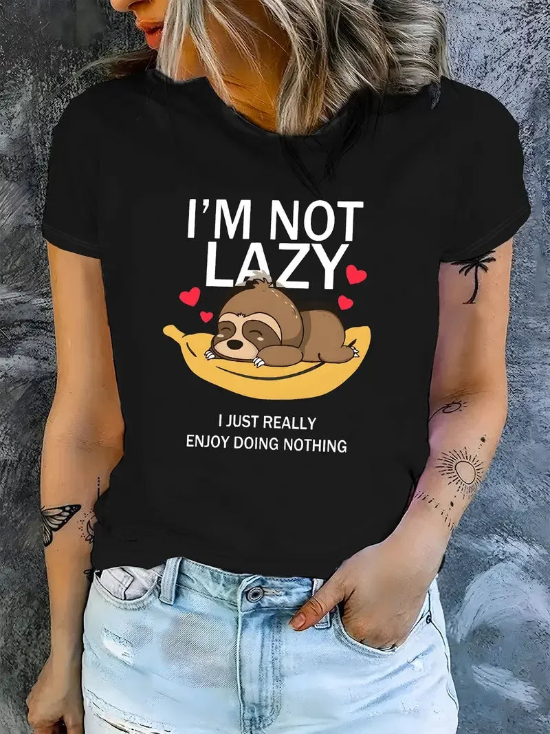 Sloth I'm Not Lazy T-Shirt