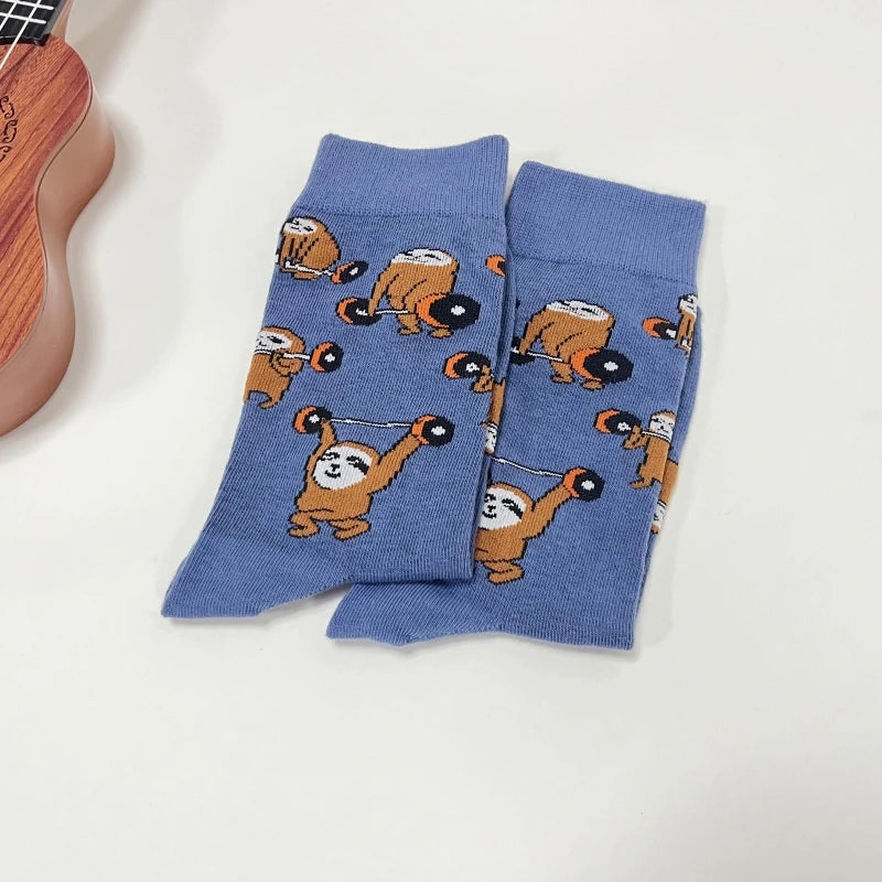 Sloth Bodybuilding Socks product photo 2
