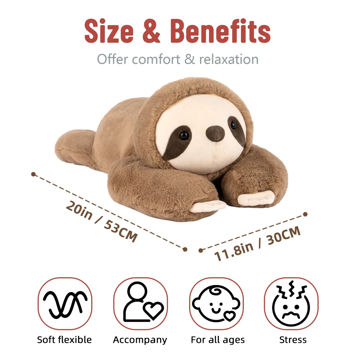 Weighted Sloth Toy