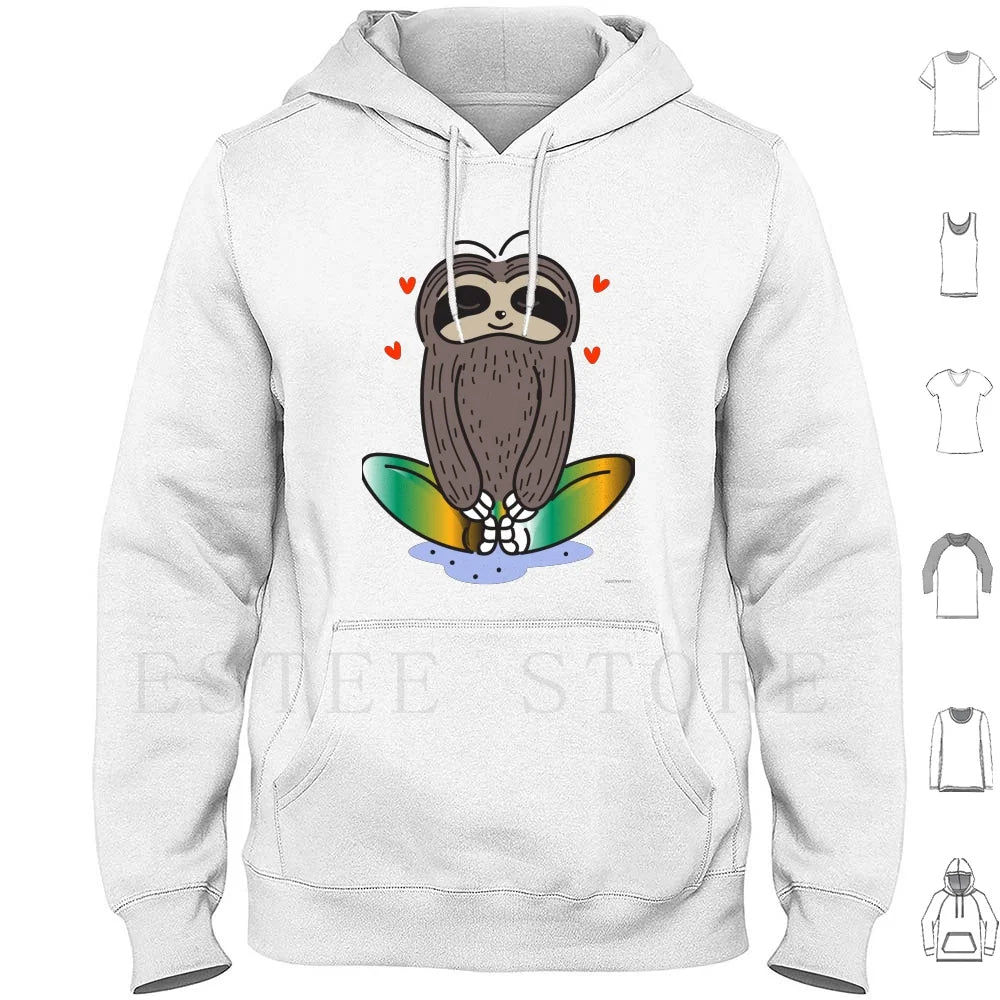 Meditating Sloth Hoodie