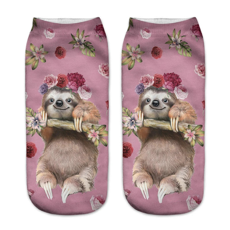 Various Sloth Socks