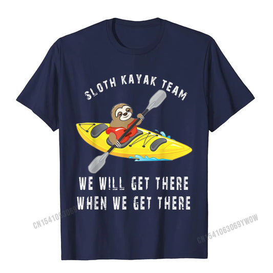 Sloth Kayak Team T-Shirt product photo 1
