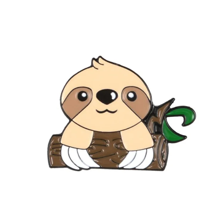 Sloth Pin Badge