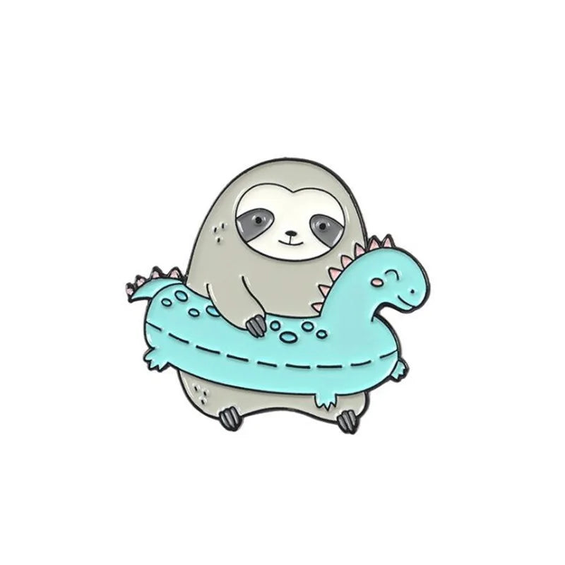 Sloth Pin Badge