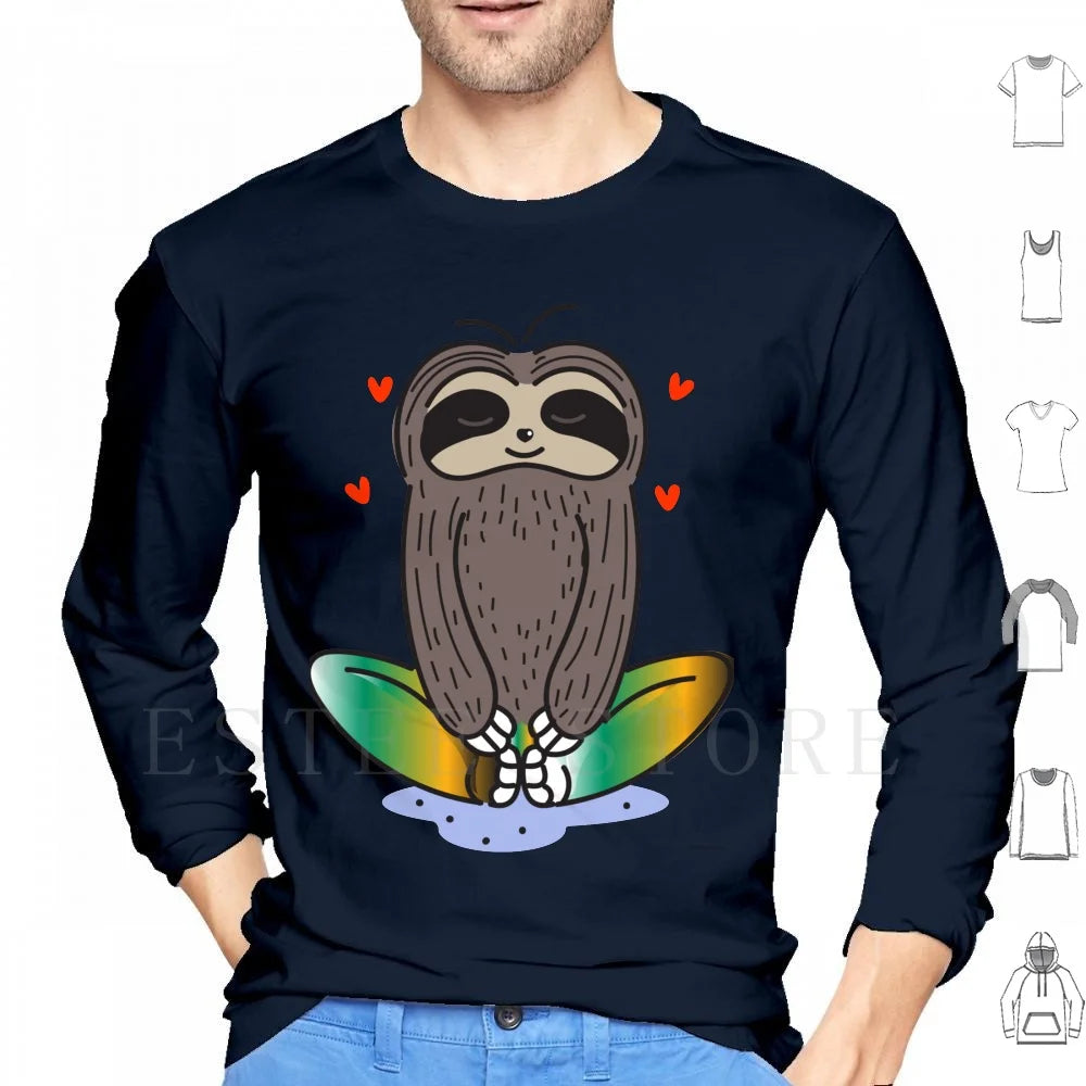 Meditating Sloth T-Shirt