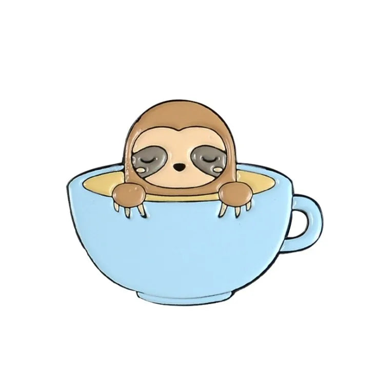 Sloth Pin Badge