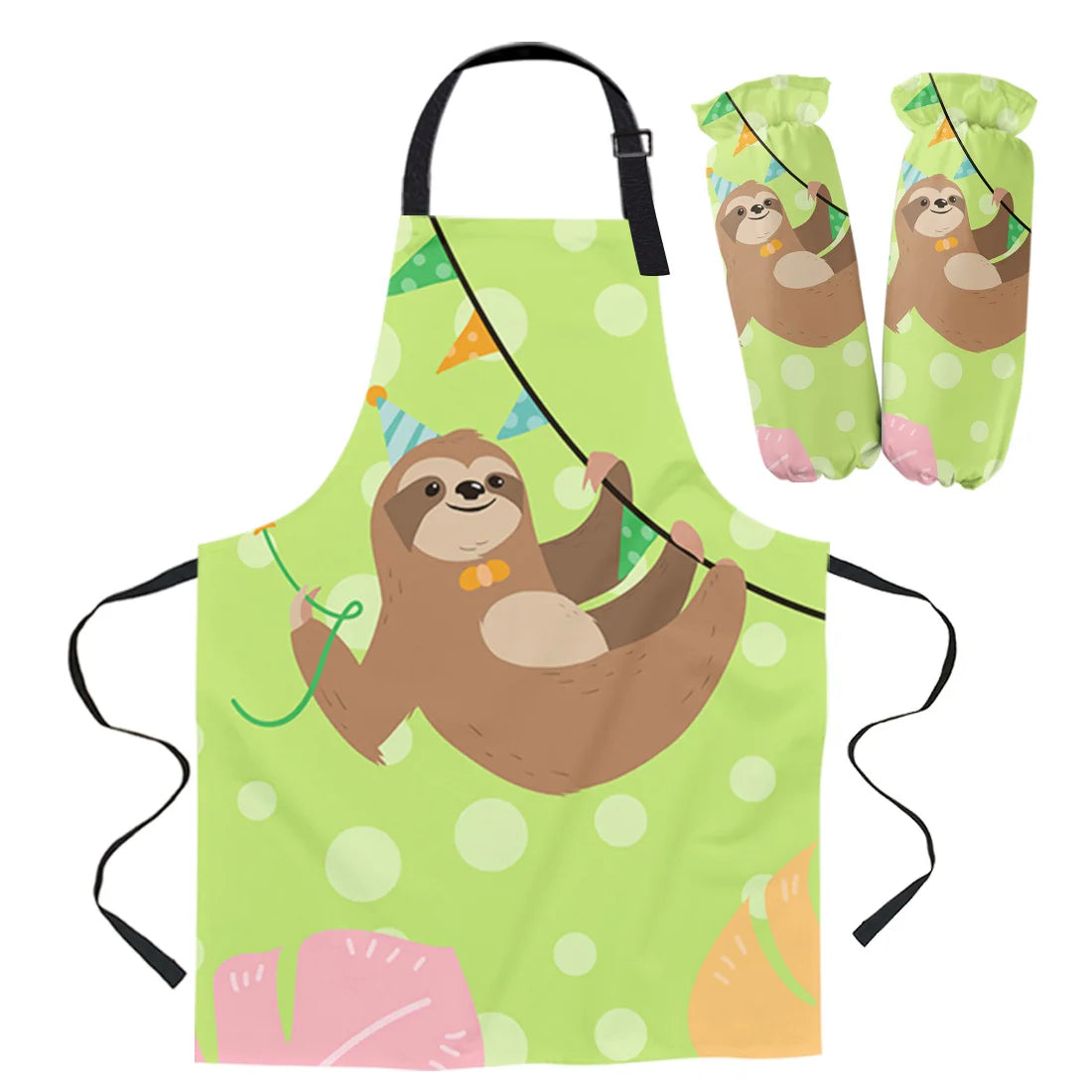 Assorted Sloth Aprons and Over Gloves