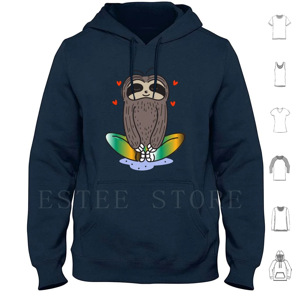 Meditating Sloth Hoodie
