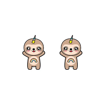 Sloth Stud Earrings