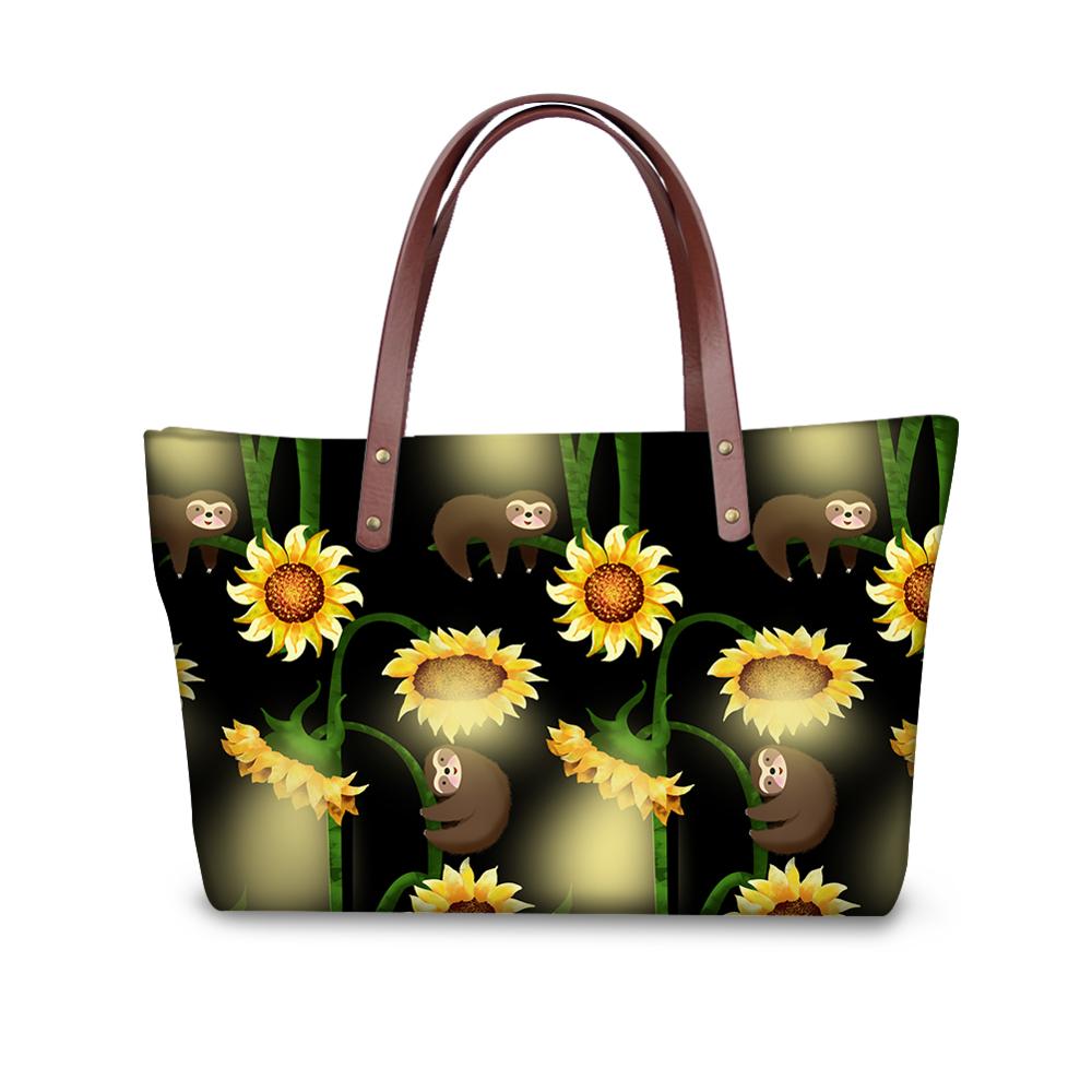 Sunflower Handle Bag