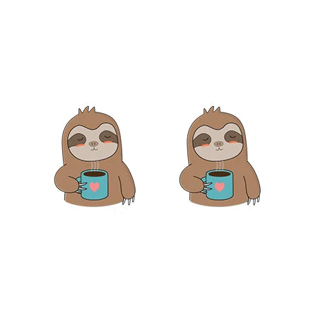 Sloth Stud Earrings