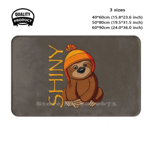 Shiny Sloth Soft Cushion Door Mat