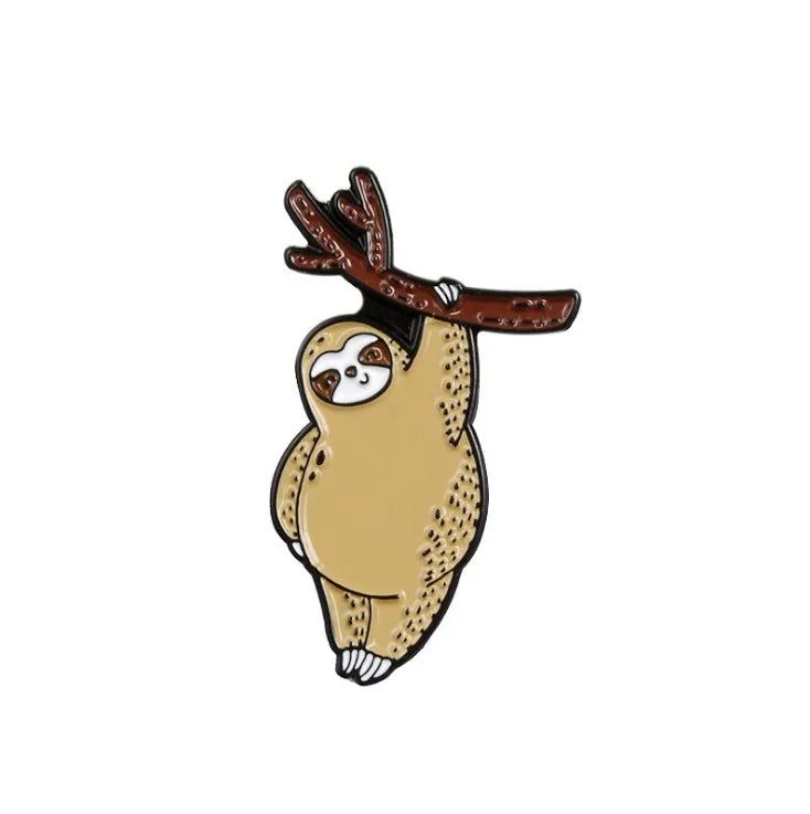 Sloth Pin Badge