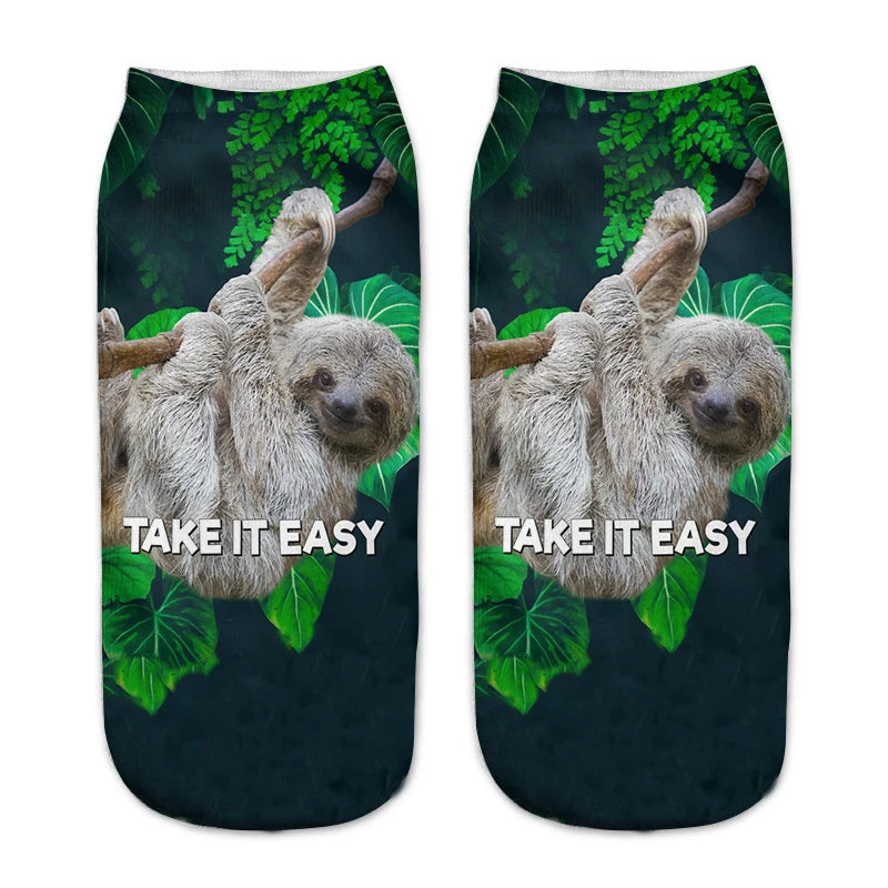 Various Sloth Socks