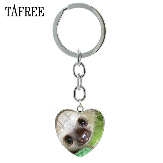 Cute Sloth Keyring