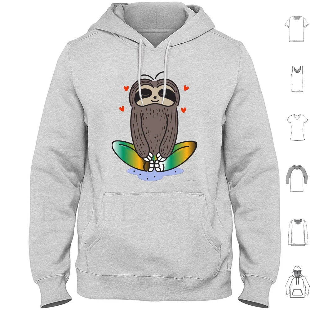 Meditating Sloth Hoodie