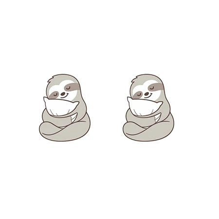 Sloth Stud Earrings