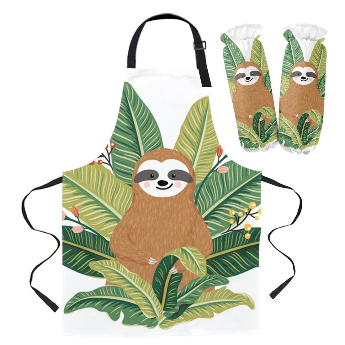 Assorted Sloth Aprons and Over Gloves