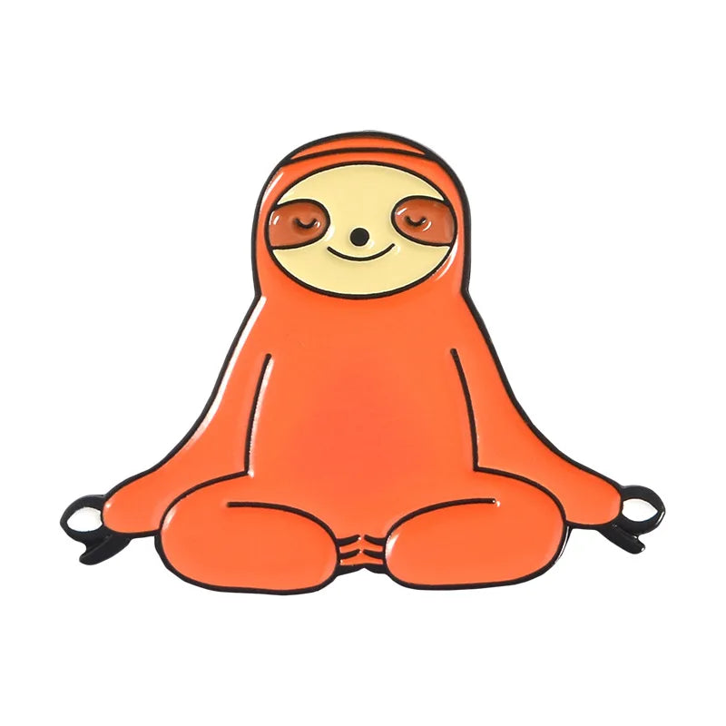 Sloth Pin Badge