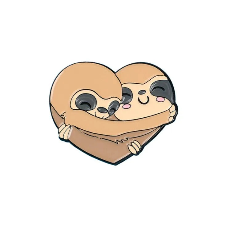 Sloth Pin Badge
