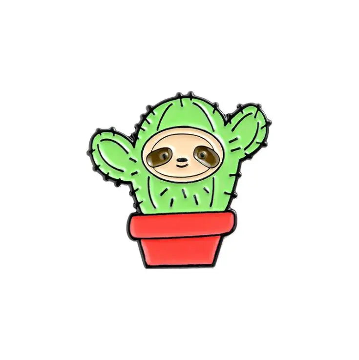 Sloth Pin Badge