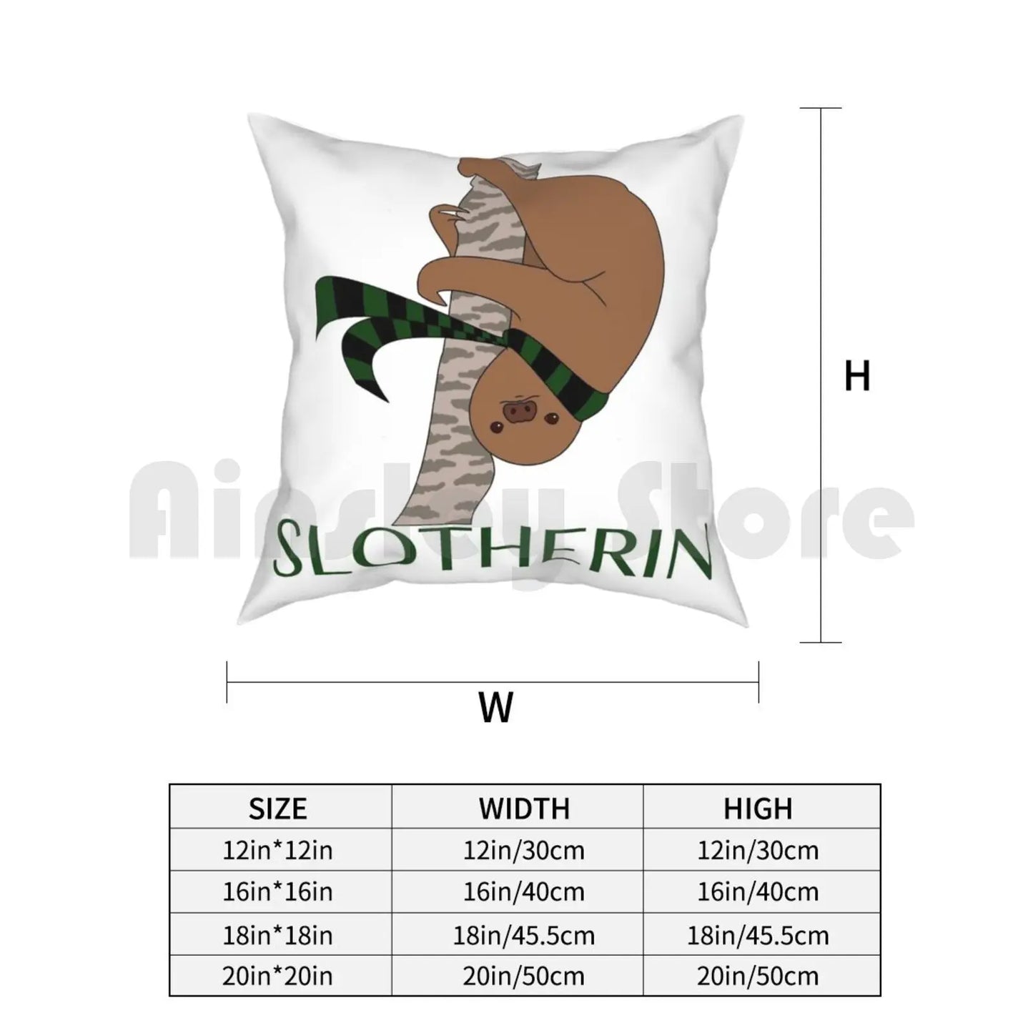 Slotherin Cushion Case