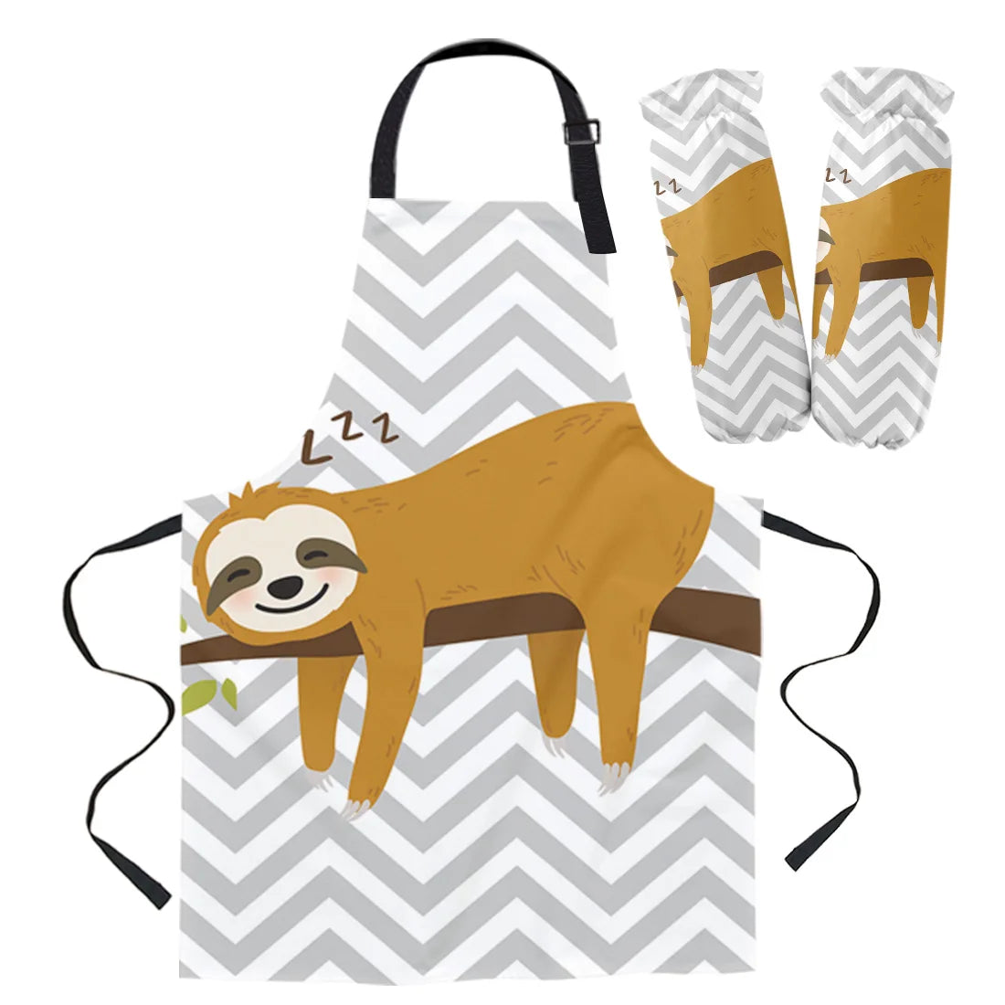 Assorted Sloth Aprons and Over Gloves