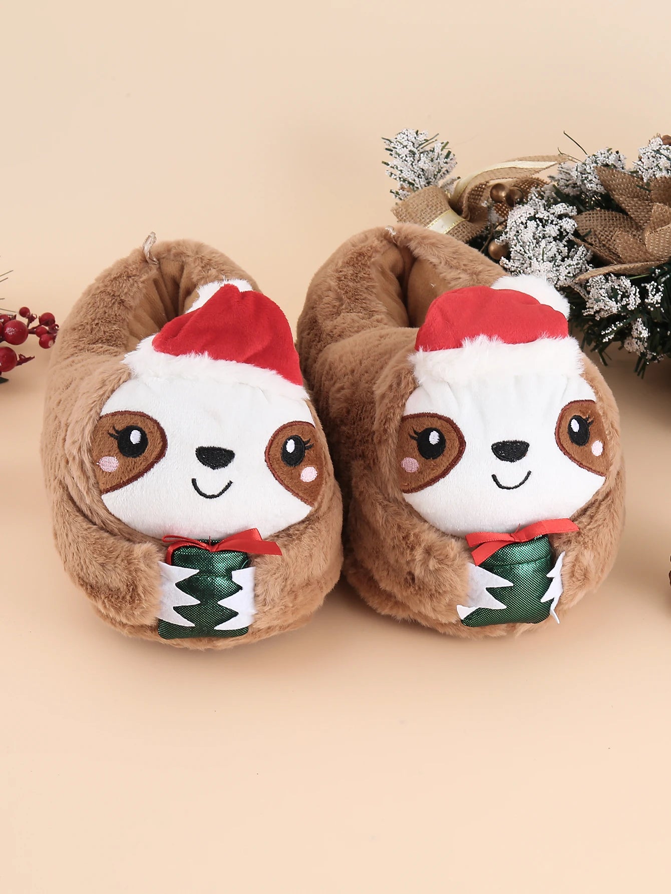 Cute Cozy Sloth Slippers