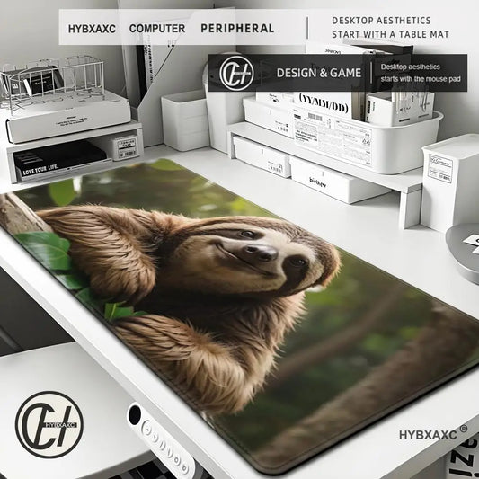 Jungle Vibes Sloth Mouse Pad