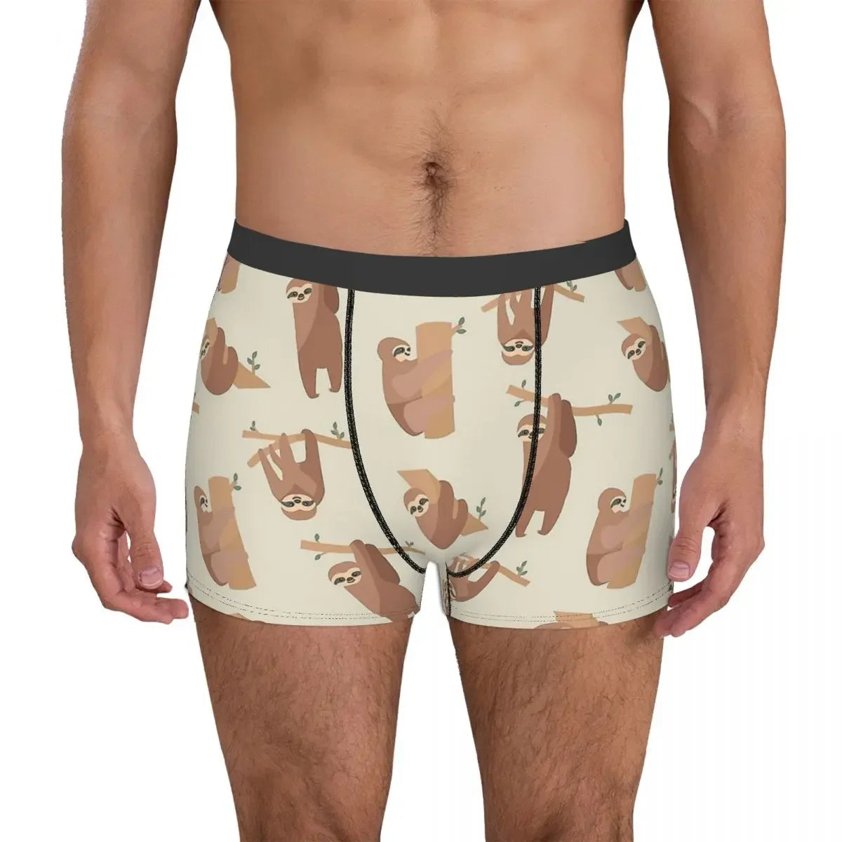 Lazy Sloth Boxer Briefs