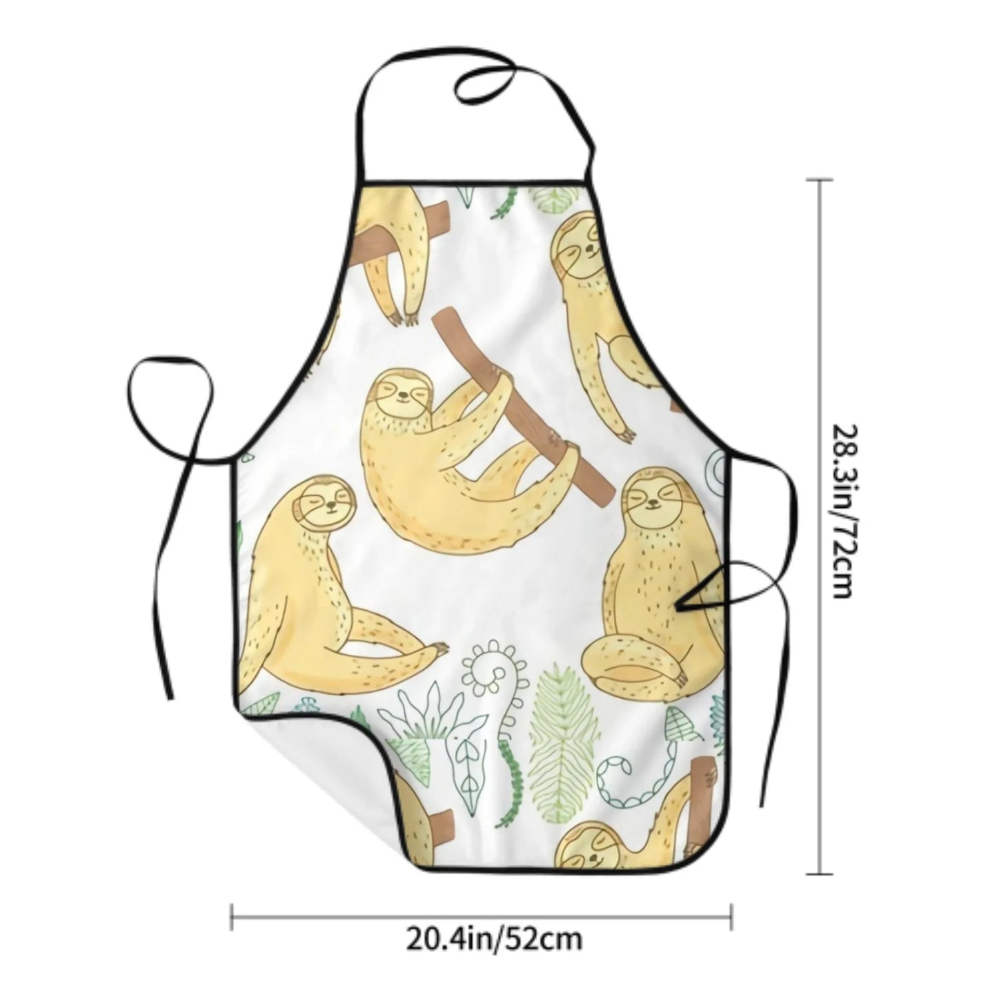 Assorted Sloth Apron