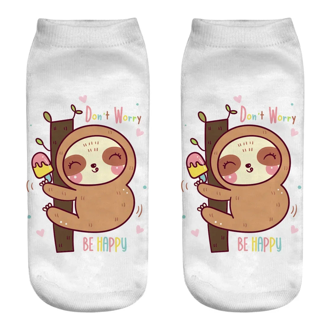 Various Cute Sloth Socks