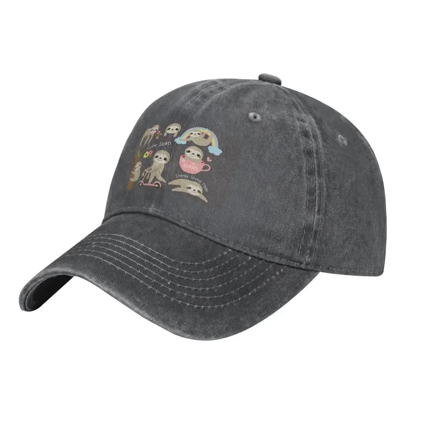 Cute Sloth Baseball Cap product photo 6