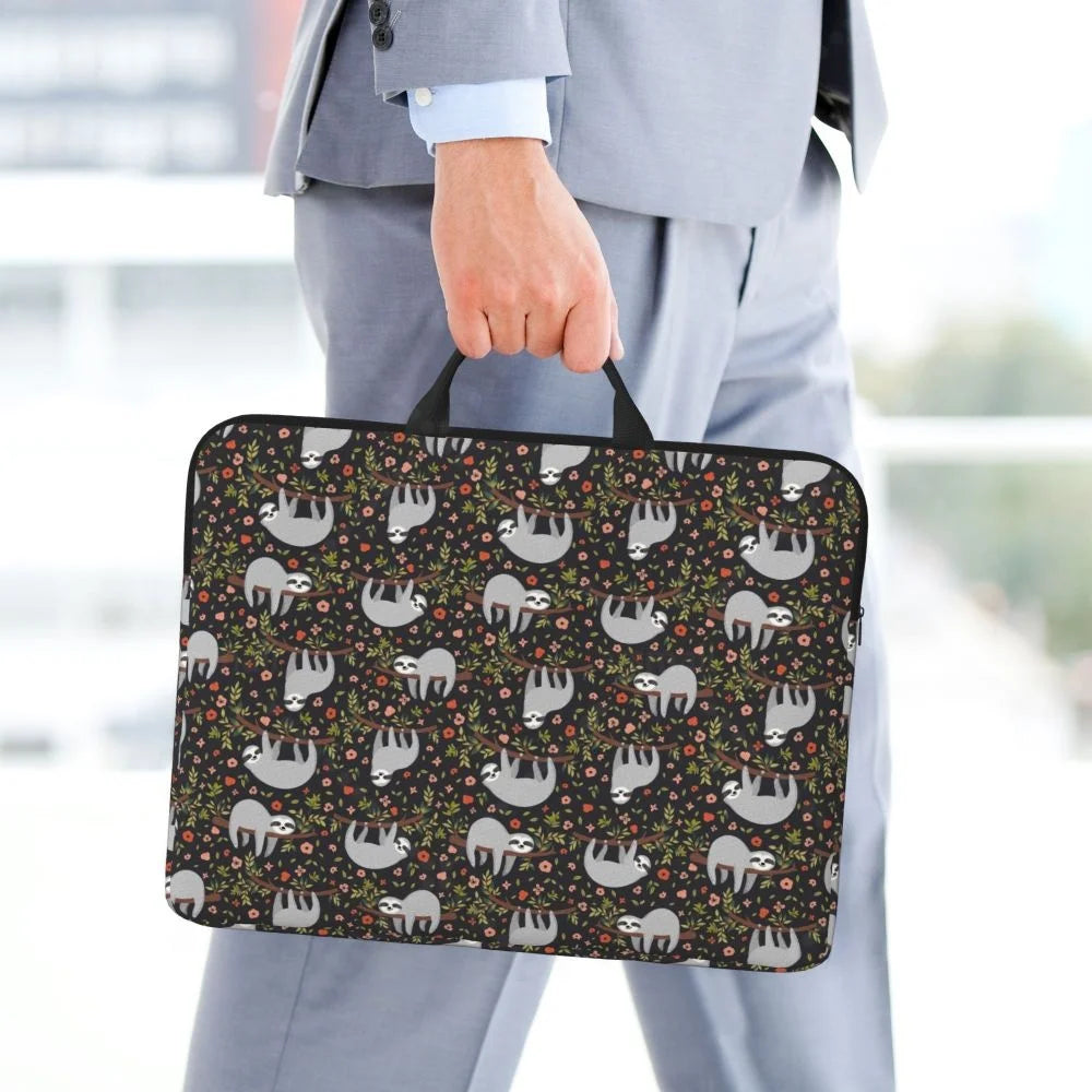 Lazy Sloth Laptop Bag