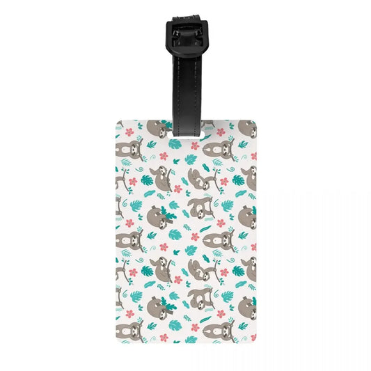 Sloth Luggage Tag