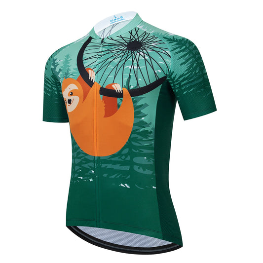 Sloth On A Wheel Cycling Jersey