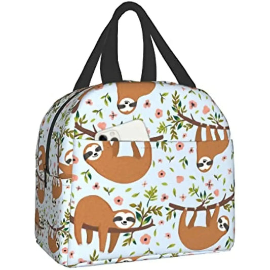 Cute Sloth Lunch Bag