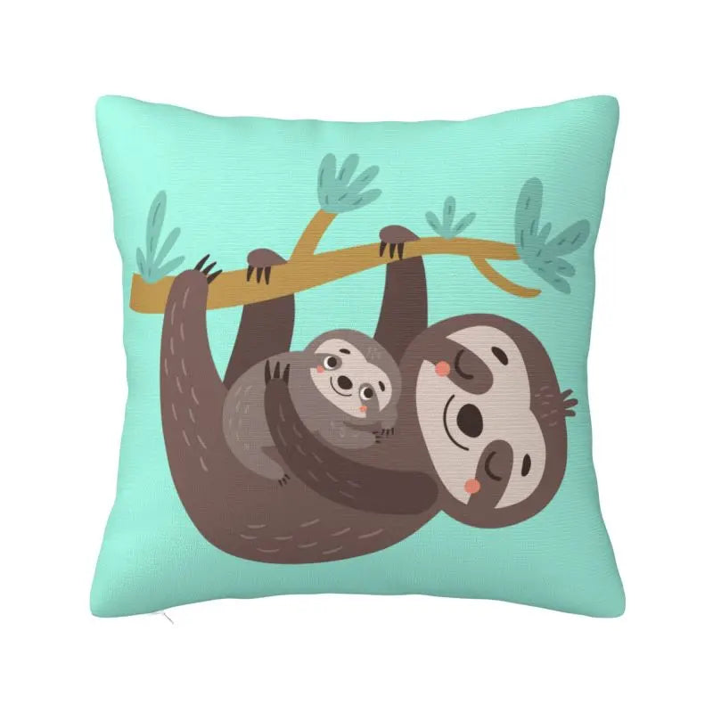 Assorted Cute Sloth Cushion Covers