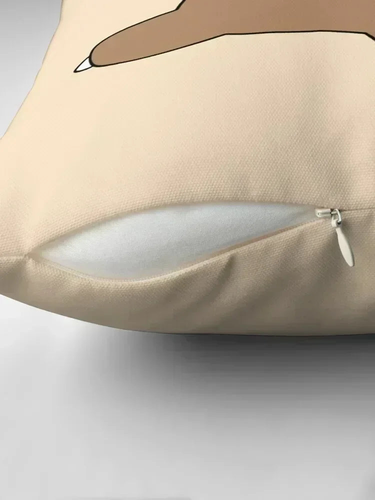 Little Pig and Sloth Cushion Cover