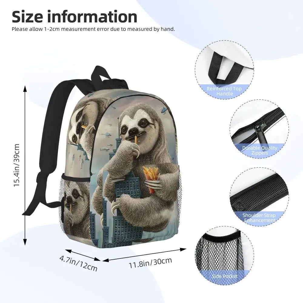 City Scape Sloth Backpack