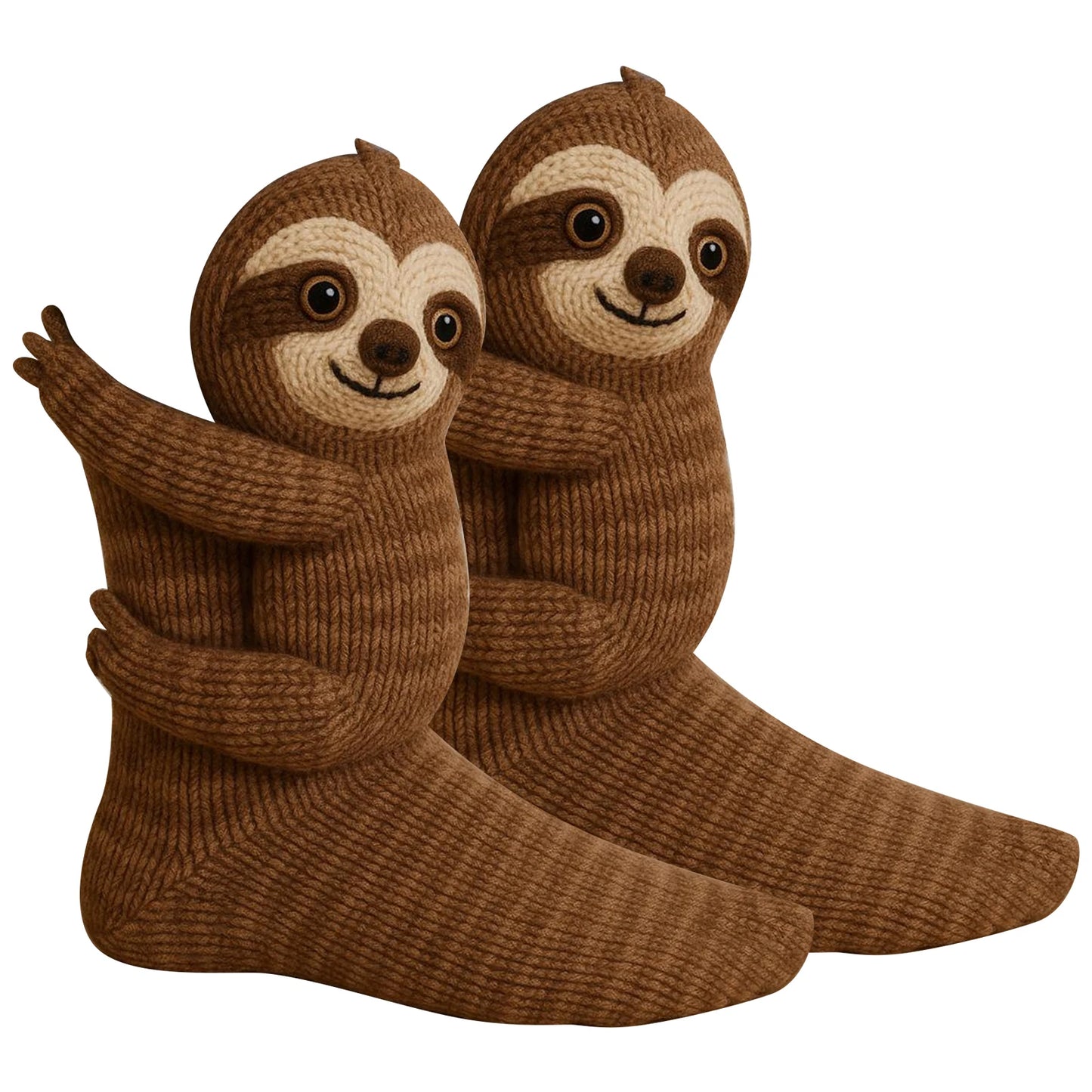 3D Novelty Sloth Socks