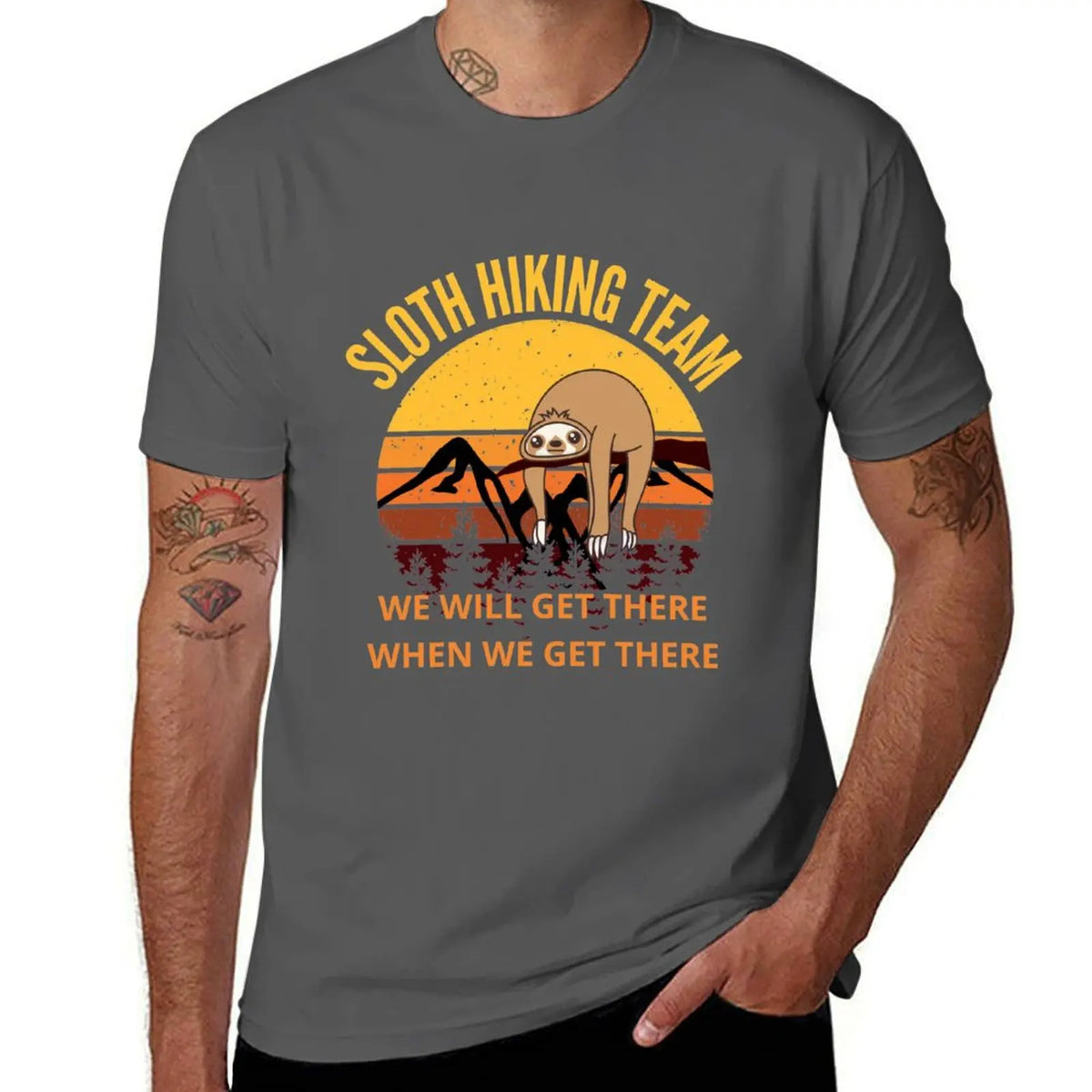 Sloth Hiking Team T-Shirt