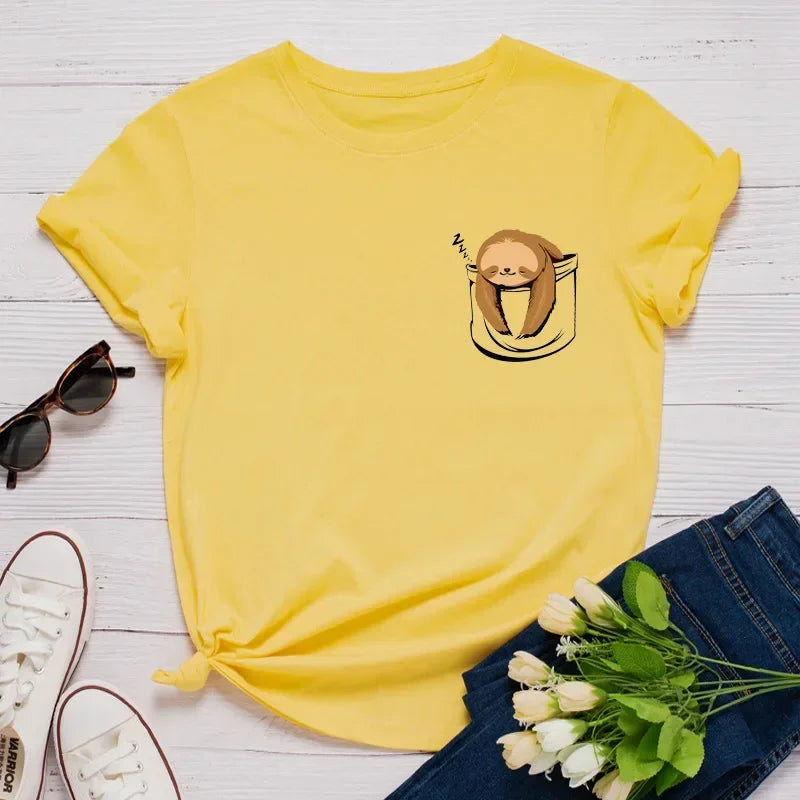 Sloth Pocket T-Shirt